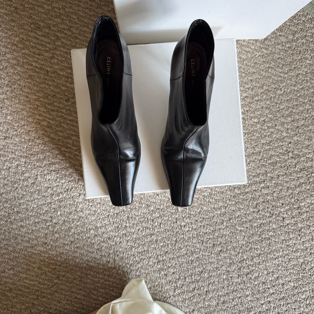 Celine Phoebe Philo Crystal Heel Boots - Picture 4 of 8